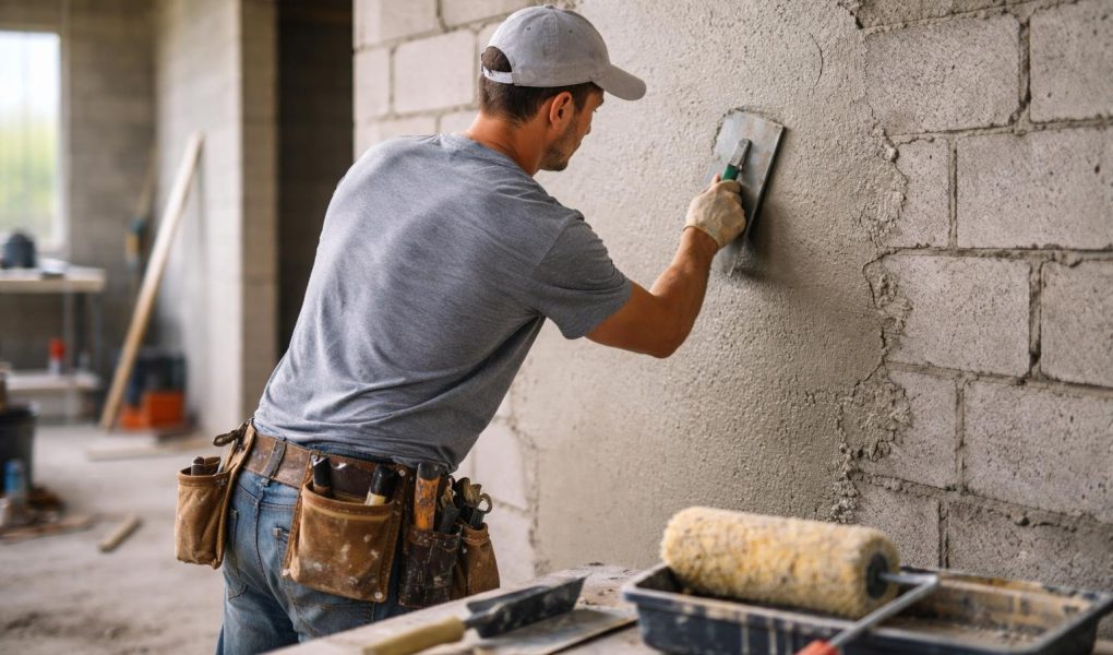 artisan-enduit-mur-parpaing-chantier