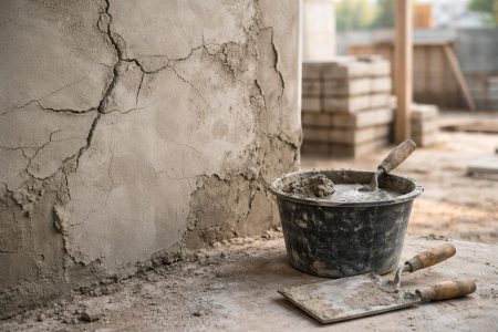 mur-fissures-truelle-seau-chantier