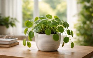 plante-pilea-pot-ceramique-fenetre-lumineuse