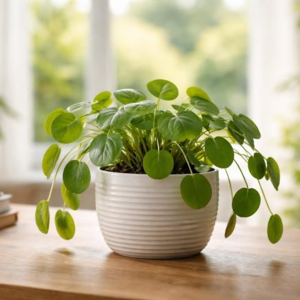plante-pilea-pot-ceramique-fenetre-lumineuse