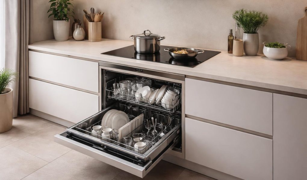 cuisine-moderne-plaque-cuisson-encastree