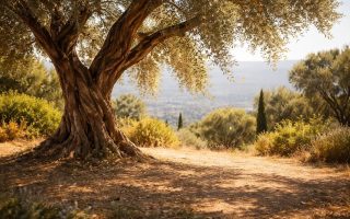 olivier-jardin-ensoleille-paysage-mediterraneen