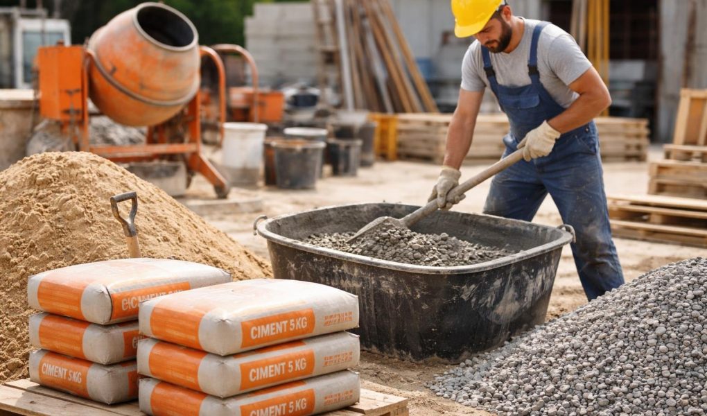 chantier-macon-ciment-sable-gravier