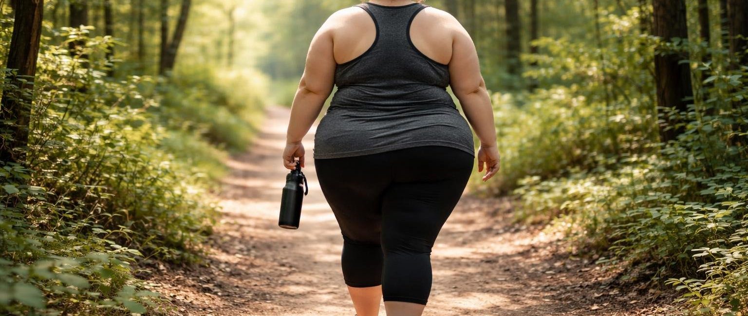 chrissy-metz-foret-arbres-tenue-sport