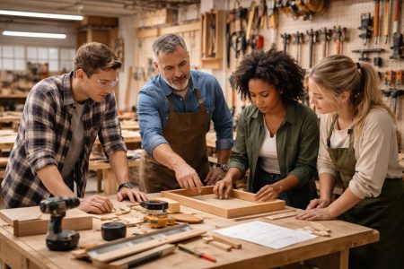 atelier-bricolage-instructeur-eleves-outils-organises