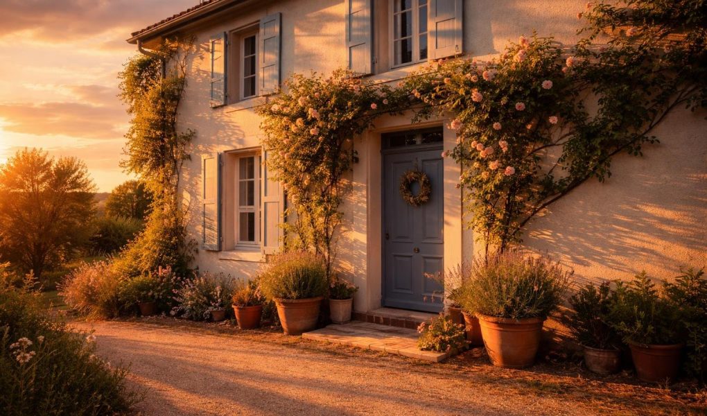 facade-maison-ombres-coucher-soleil