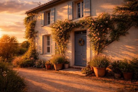 facade-maison-ombres-coucher-soleil