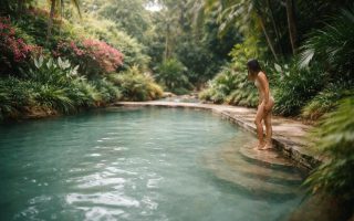 piscine-eau-trouble-jardin-tropical