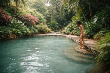 piscine-eau-trouble-jardin-tropical