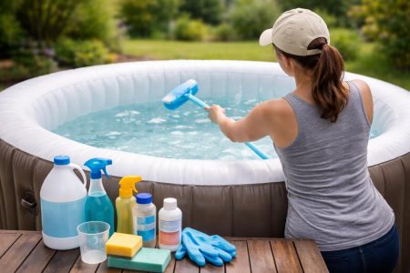 spa-gonflable-personne-brosse-jardin